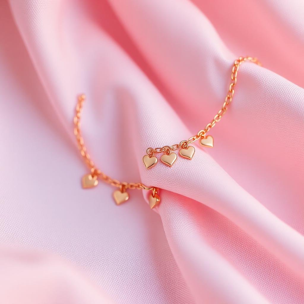 Pulseira Charm Rosa